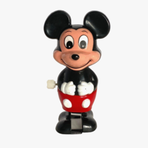 Disney Mickey Mouse Tomy Windup Walker Toy Vintage - £9.55 GBP