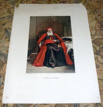 Leon Bonnat &quot;Cardinal Lavigerie&quot; Columbian Expo 1893 Typogravure 12.5 x 16.5 - $21.75