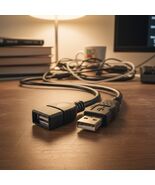 USB Extension Cable Black, USB 2.0 3.28Ft/1M USB Type A Male to Female, ... - $10.57 CAD