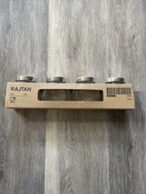 Ikea Rajtan Glass Spice Jars Containers Organizers 5 oz Set of 4 Farm Decor - £7.99 GBP