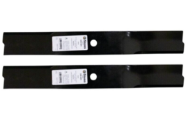 2 Low-Lift Blades fit John Deere M74449 LT170 Sabre 1338 1438 1538 1638 19 1/2" - £35.22 GBP
