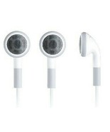 (2) Pair Earbuds For Music, Computers, Phones, School,  White, Aux Conne... - £3.41 GBP