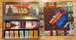 Monopoly Star Wars Classic Trilogy 1997 Board Game Incomplete Replacement Pieces - $11.99