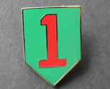 US ARMY 1ST INFANTRY DIVISION LAPEL PIN HAT BADGE 1 INCH - £4.52 GBP