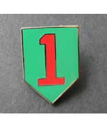 US ARMY 1ST INFANTRY DIVISION LAPEL PIN HAT BADGE 1 INCH - £4.41 GBP