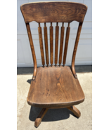 Vintage Bankers Courtroom Library Wood Chair Wood  sheboygan chair co - $187.11