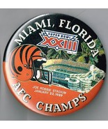 Super Bowl 23 Miami 1989 Joe Robbie Stadium Cincinnati Bengals ACF Champ... - $479.35 MXN