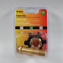 Mr. Heater F273762 1/4 in. MPTxFull Flow Soft Nose P.O.L. Brass Propane Fitting - $9.23