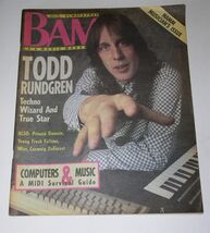 Todd Rundgren BAM Magazine Vintage 1987 Young Fresh Fellows Wire Jim Mar... - $24.99