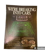 JVC Car Stereo Print Advertisement December 1982 Original Vintage 8 x 11 - £7.46 GBP