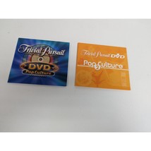 Hasbro 2005 Trivial Pursuit DVD Pop Culture 2 Game Replacement Set of 2 ... - £7.86 GBP