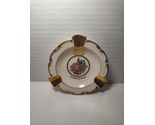 Heilbronn Souvenir Ashtray Bavaria OCA Echt Gold Hand Painted German Por... - $23.75