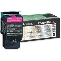 Lexmark C540h1mg Return Program High-Yield Toner, 2,000 Page-Yield, Magenta - $25.73