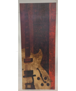 Guitar Wall Art Canvas 12&quot;W×30&quot;L - $47.52 CAD