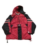 Vintage 1990's Starter San Francisco 49ers Pullover Puffer Jacket Men's Medium - $124.99