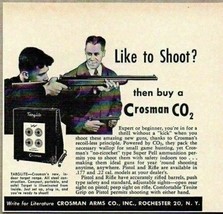 1951 Print Ad Crosman CO2 Super Pell Gun Rifles Rochester,NY - £8.34 GBP