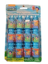 Bubble Guppies Mini Bubbles Miniatures 12 Bottles Multicolor Party Favor... - £6.06 GBP