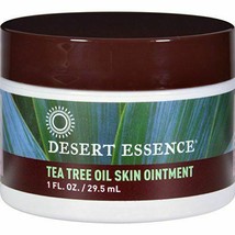 NEW Desert Essence Tea Tree Oil Skin Soothing Ointment Paraben Free 1 oz - £8.74 GBP