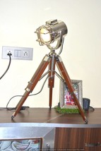 Spot Light Chrome Marine Floor Table Lamp Spot Search light lamp with wo... - £63.27 GBP