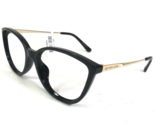 Michael Kors Eyeglasses Frames MK 4086U 3005 Black Gold Cat Eye 52-17-140 - $55.97