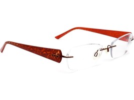 Charmant Eyeglasses CH 10927 OR Titanium Orange Rimless Frame Japan 53[]... - $59.99