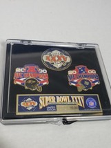 Super Bowl Xxxv Commemorative Pin Set Limited Edition 724/10000 Open Box - £7.06 GBP