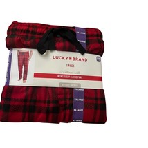 Lucky Brand Mens Size XX-Large Pajama Pants Cloud Fleece Drawstring Wais... - $27.07 CAD
