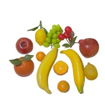 Decorative Fruit 12 Piece Artificial Lifelike Realistic Fake Mixed Decor - £12.98 GBP