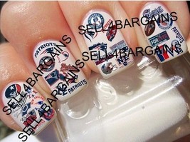 2025 New England Patriots Football Promo》33 Different Designs》Nail Art D... - $32.18