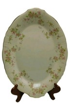 VTG Syracuse China Stansbury Federal Shape Gold Trim Serving PLATTER 14&quot; x 10&quot; - £28.80 GBP