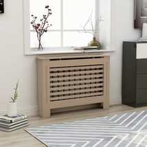 vidaXL MDF Radiator Cover 44x7.5x32 inches Decorative Panel Protector - $2,504.83 MXN