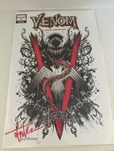 2022 Marvel Comics Venom Lethal Protector Variant Signed by Tyler Kirkham - $37.95