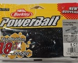 Berkley PowerBait Bobby Craw Fatty Fish Lure, 4&quot;, Black Blue Fleck, Pack... - $7.91