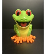 Rainforest Cafe CHACHA 3D Tree Frog Souvenir Travel Drink Sipper Cup - $20.29 CAD