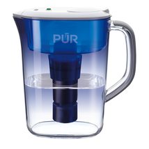 PUR Ultimate Filtration Water Filter Pitcher, 7 Cup, Clear/Blue - £42.64 GBP