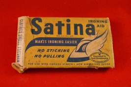 Vintage Satina Portoir Ironing Aid Advertising Design NOS-
show original... - $28.71