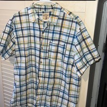 RedHead Brand Clothing Co. Short sleeve flannel shirt size extra large - £12.53 GBP