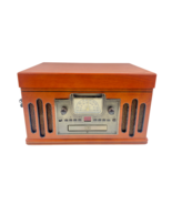 Crosley Vinyl Record Player CD Cassette AM/FM Radio Model CR 74 TESTED - £91.16 GBP