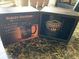 Harley-Davidson® 120th Anniversary  Ceramic Coffee Mug 15 Oz. Limited Ed... - £30.38 GBP