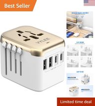 Universal International Power Travel Plug Adapter, 5 in 1 European Trave... - $28.42