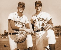 Nolan Ryan &amp; Tom Seaver 8X10 Photo New York Mets Ny Picture Mlb Baseball - £3.96 GBP