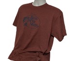 Bass Pro Shop Men&#39;s XL T Shirt Burgundy With Blue Logo - $7.83