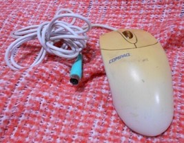 Compaq Mouse, Vintage Scroll Wheel PS/2 - Logitech M-S48a + FREE Gift - £7.95 GBP