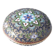 Republic Period Chinese Cloisonné Trinket box - $84.15