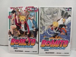 Boruto Naruto Next Generations Vol 1 - 2 Masashi Kishimoto Shonen Jump M... - $21.78