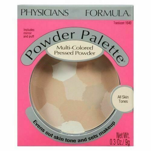 Physicians Formula Powder Palette Multi-Colored Pressed Powder 1640 TRANSLUCENT - $17.81