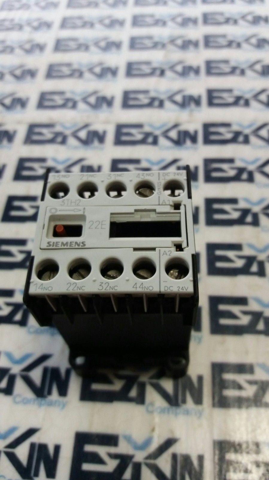Siemens 3TH2022-OBB4 Contactor 4-Pole 24VDC 600VAC 22E  - $22.75