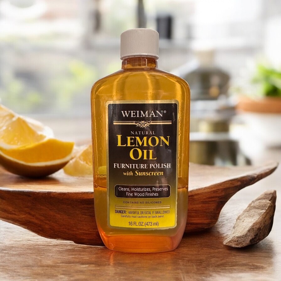 Weiman Lemon Oil Furniture Wood Polish with UV Sunscreen 7.2 oz - $9.95
