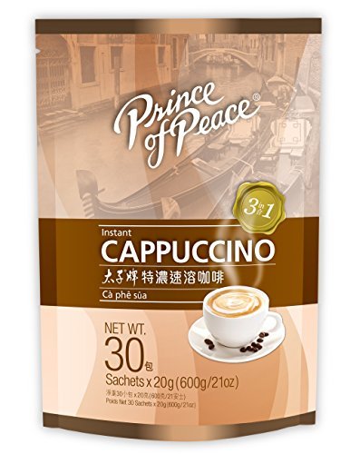 Prince of Peace 3 in 1 Instant Cappuccino (30 Sachets) - $21.20