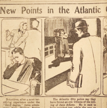 1910 Atlantic City Pier Murder Jane Adams Illustrated NY Evening Journal... - $750.76 MXN